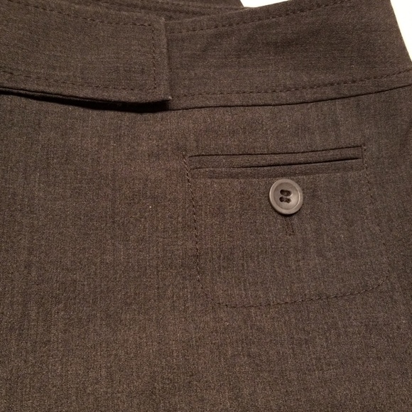 Ann Taylor Loft ANN fit - size 2 charcoal slacks - Picture 5 of 8